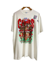 Load image into Gallery viewer, 1989 SAN FRANCISCO 49ers CHAMPIONS Caricature TEE - XL