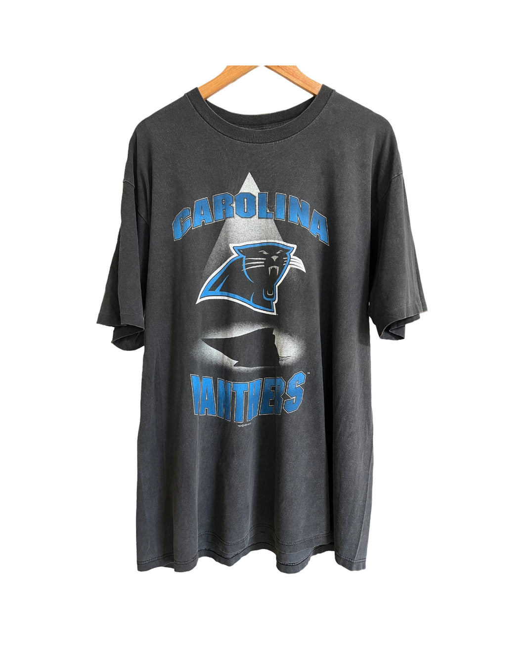 1993 CAROLINA PANTHERS EMBLEM TEE - Oversize XL