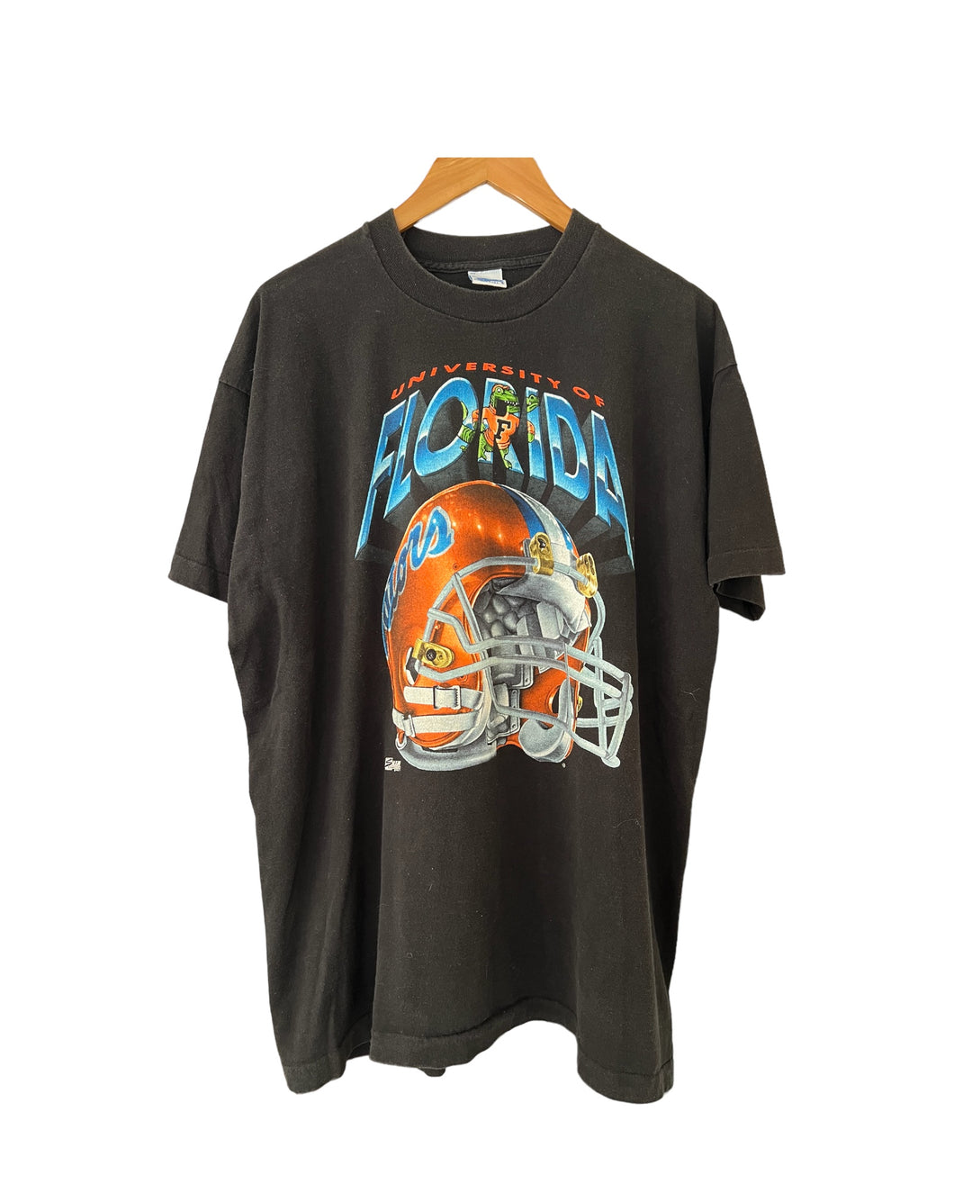 1992 FLORIDA GATORS HELMET TEE - XL