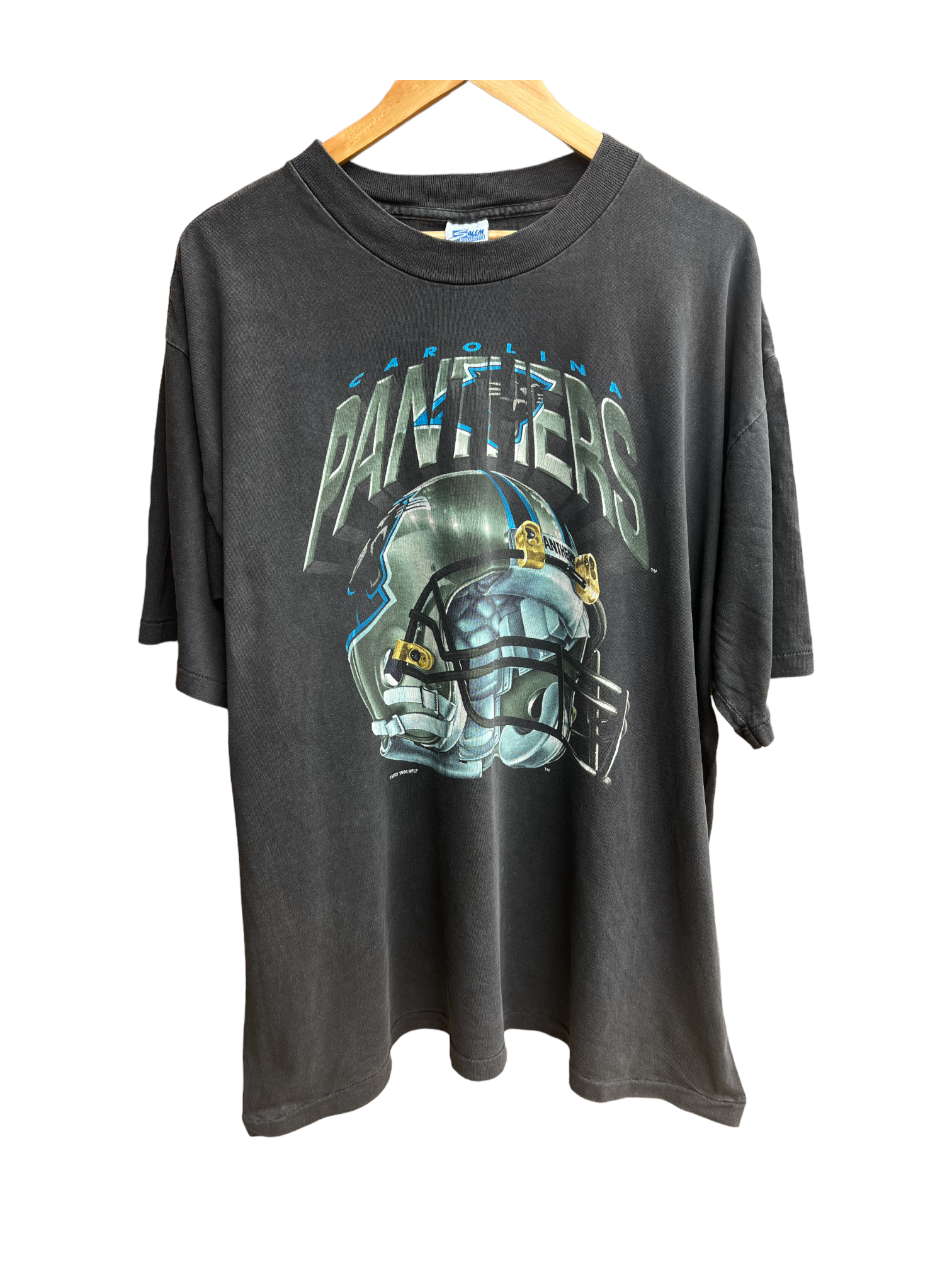 1993 CAROLINA PANTHERS HELMET TEE - XL – A Childhood Memory